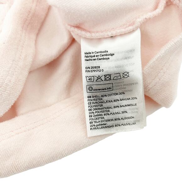 H&M Light Pink Heart Dress Sz 9-12M - Picture 3 of 5